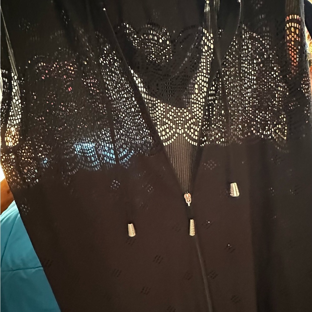 Dotti Black Swim Coverup